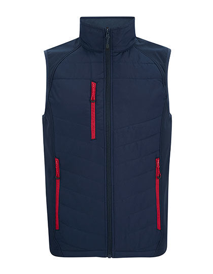 Regatta Professional Pro Universal Bodywarmer in Navy/Classic Red – mit Firmenlogo individualisierbar