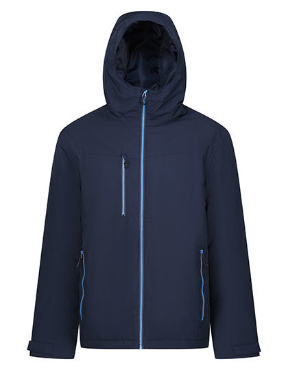 Regatta Professional Navigate Waterproof Insulated Jacket in Navy/French Blue – mit Firmenlogo individualisierbar