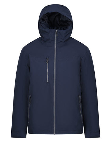 Regatta Professional Navigate Waterproof Insulated Jacket in Navy/Seal Grey – mit Firmenlogo individualisierbar
