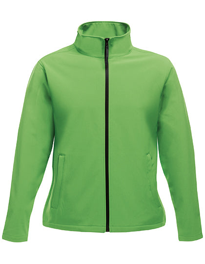 Regatta Professional Women´s Ablaze Printable Softshell Jacket in Extreme Green/Black – mit Firmenlogo individualisierbar