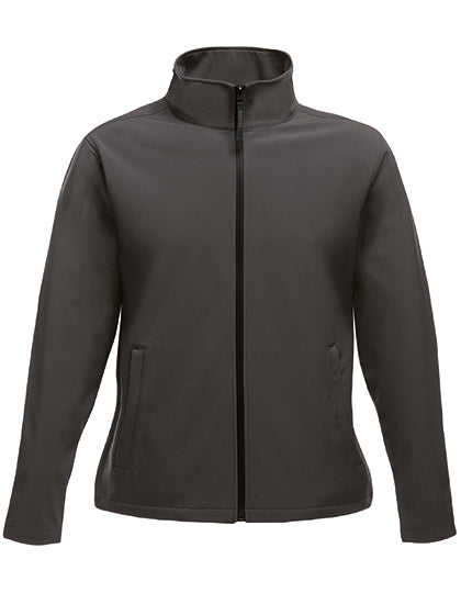Regatta Professional Women´s Ablaze Printable Softshell Jacket in Seal Grey (Solid)/Black – mit Firmenlogo individualisierbar