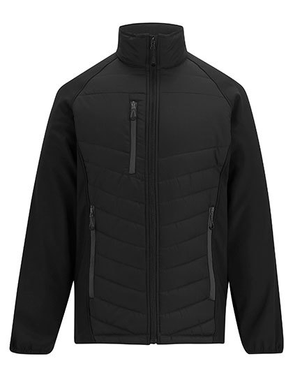 Regatta Professional Pro Universal Jacket in Black/Ash (Heather) – mit Firmenlogo individualisierbar