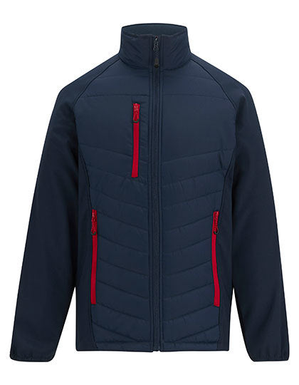 Regatta Professional Pro Universal Jacket in Navy/Classic Red – mit Firmenlogo individualisierbar