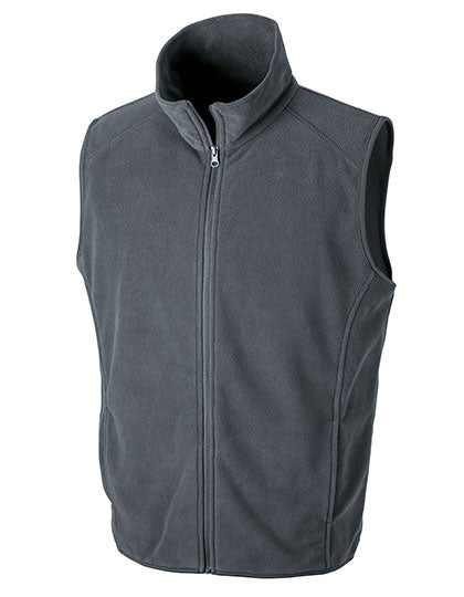 Microfleece Bodywarmer – Stilvoll und Funktional von Result Core – Produkt- und Farbansicht für Textildruck und Stickerei