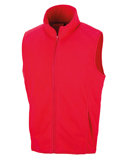 Microfleece Bodywarmer – Stilvoll und Funktional von Result Core – Produkt- und Farbansicht für Textildruck und Stickerei