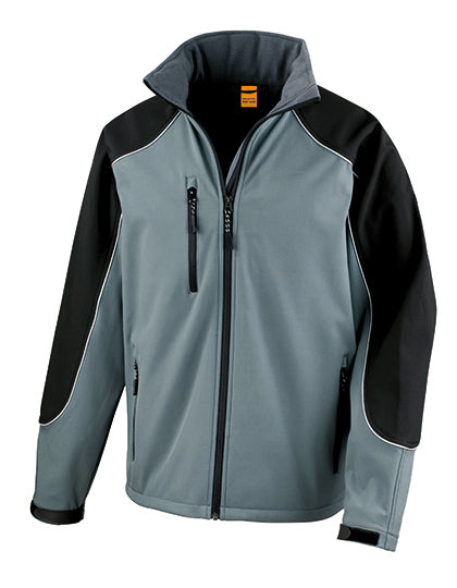 Softshell-Jacke – Schutz und Komfort von Result WORK-GUARD – Produkt- und Farbansicht für Textildruck und Stickerei