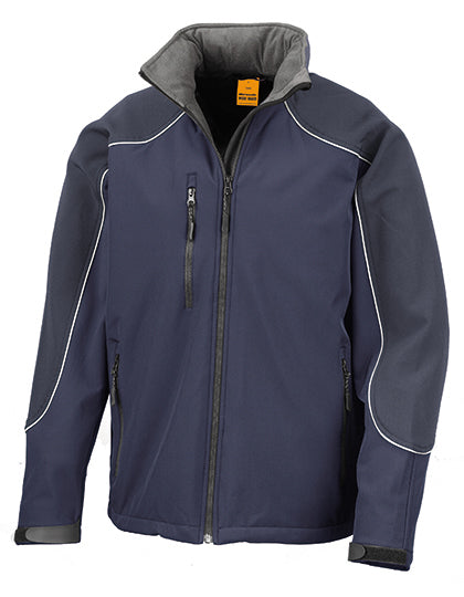 Softshell-Jacke – Schutz und Komfort von Result WORK-GUARD – Produkt- und Farbansicht für Textildruck und Stickerei