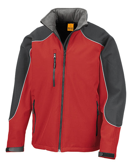 Softshell-Jacke – Schutz und Komfort von Result WORK-GUARD – Produkt- und Farbansicht für Textildruck und Stickerei