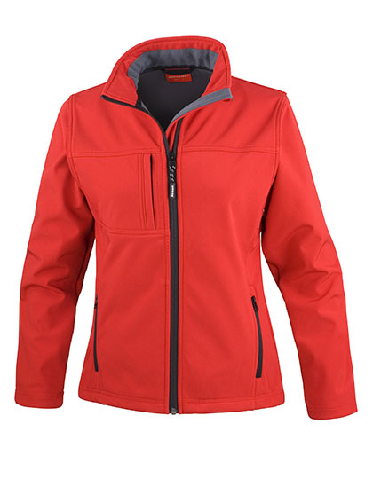 Slim-Fit Softshell-Jacke – Stilvoll und Funktional von Result Genuine Recycled – Produkt- und Farbansicht für Textildruck und Stickerei
