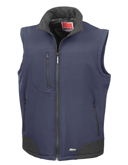 Softshell-Bodywarmer – Schutz und Stil von Result – Produkt- und Farbansicht für Textildruck und Stickerei