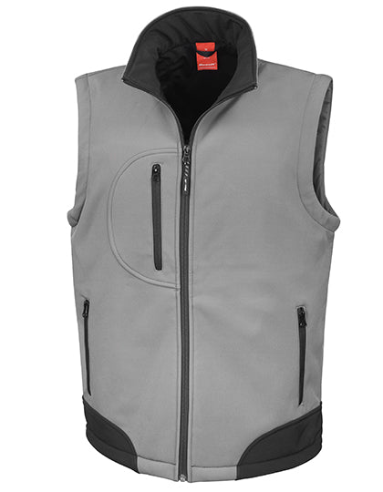Softshell-Bodywarmer – Schutz und Stil von Result – Produkt- und Farbansicht für Textildruck und Stickerei