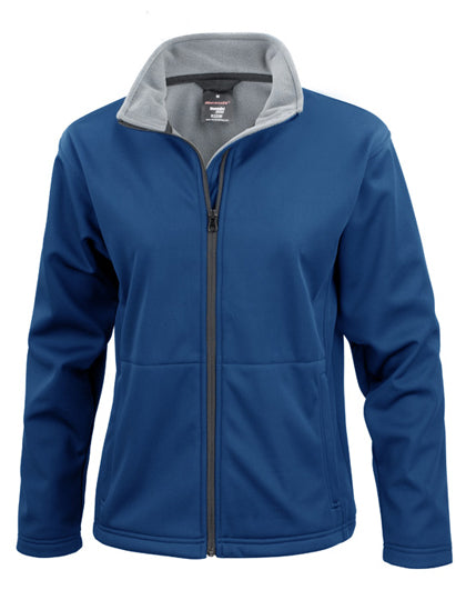 Softshelljacke Damen 3-Lagig von Result Core – Produkt- und Farbansicht für Textildruck und Stickerei