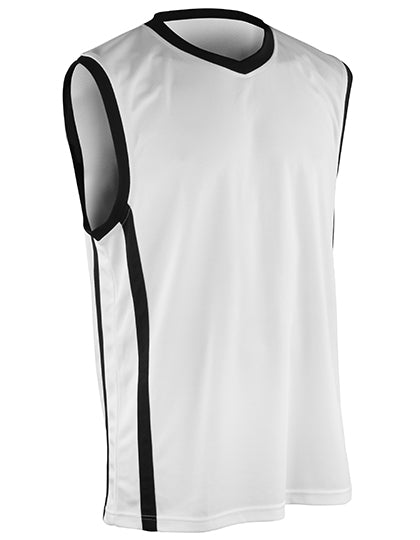 Men´s Basketball Quick Dry Top von Spiro – Produkt- und Farbansicht für Textildruck und Stickerei