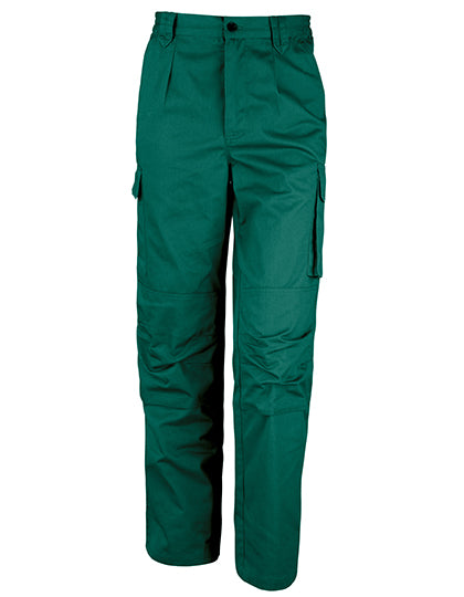 Result Workguard Action Trousers RT308 in Bottle Green