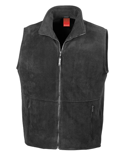 Result Polartherm™ Bodywarmer in Black – mit Firmenlogo individualisierbar
