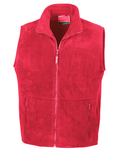 Result Polartherm™ Bodywarmer in Red – mit Firmenlogo individualisierbar
