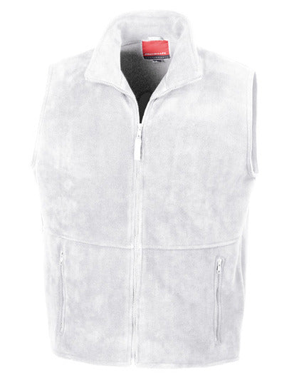 Result Polartherm™ Bodywarmer in White – mit Firmenlogo individualisierbar