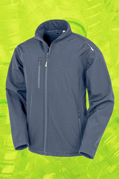Reflektierende Softshell-Jacke mit Mikrofleece-Innenfutter