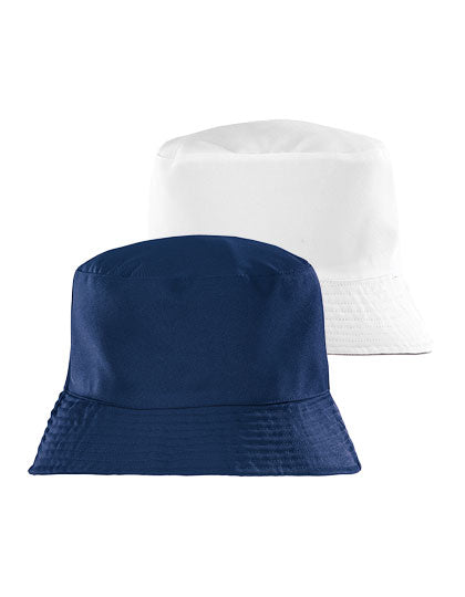 Result Recycled Recycled Reversible Bucket Hat RT985 in Navy