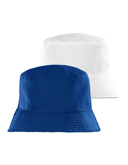 Result Recycled Recycled Reversible Bucket Hat RT985 in Royal