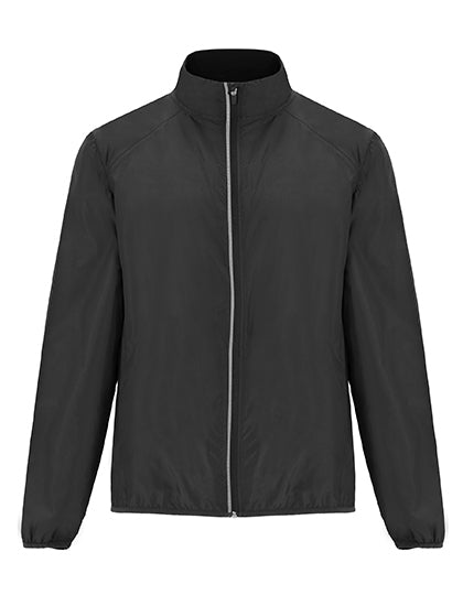 Roly Men´s Glasgow Windjacket in Black 02 – mit Firmenlogo individualisierbar
