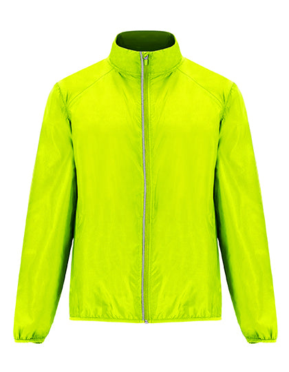 Roly Men´s Glasgow Windjacket in Fluor Yellow 221 – mit Firmenlogo individualisierbar