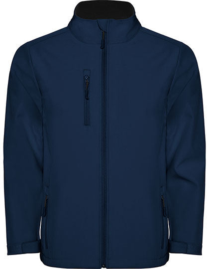 Roly Men´s Nebraska Softshell Jacket in Navy Blue 55 – mit Firmenlogo individualisierbar