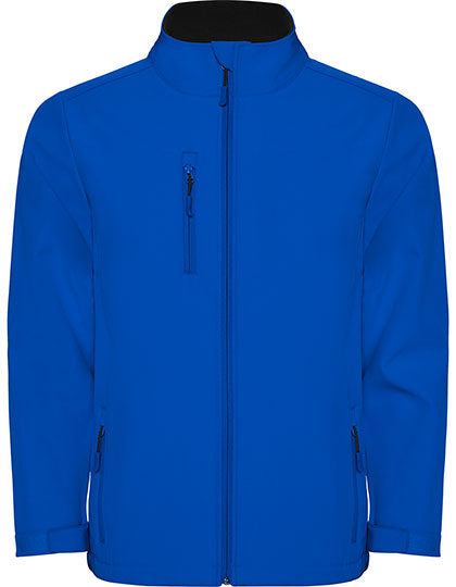 Roly Men´s Nebraska Softshell Jacket in Royal Blue 05 – mit Firmenlogo individualisierbar