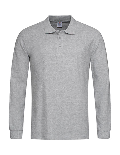 Classic Polo Long Sleeve von Stedman – Produkt- und Farbansicht für Textildruck und Stickerei
