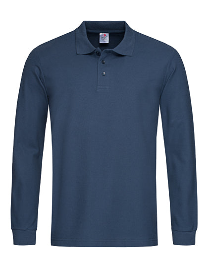Classic Polo Long Sleeve von Stedman – Produkt- und Farbansicht für Textildruck und Stickerei