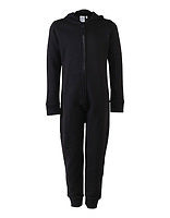 SF Clothing Kinder-Overall in Black – mit Firmenlogo individualisierbar