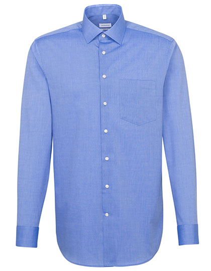 Seidensticker Men´s Shirt Regular Fit Long Sleeve SN003000 in Mid Blue