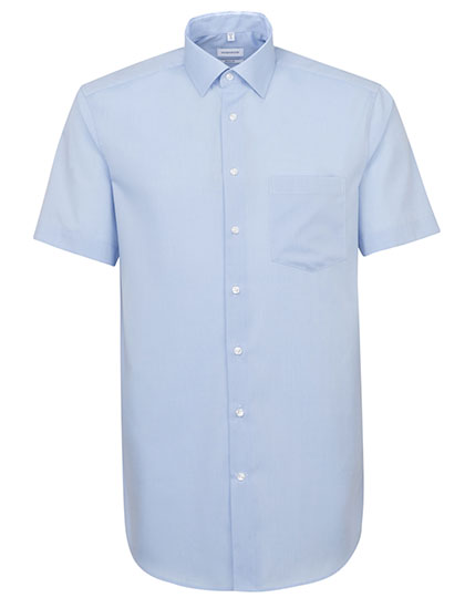 Men´s Shirt Regular Fit Short Sleeve von Seidensticker – Produkt- und Farbansicht für Textildruck und Stickerei