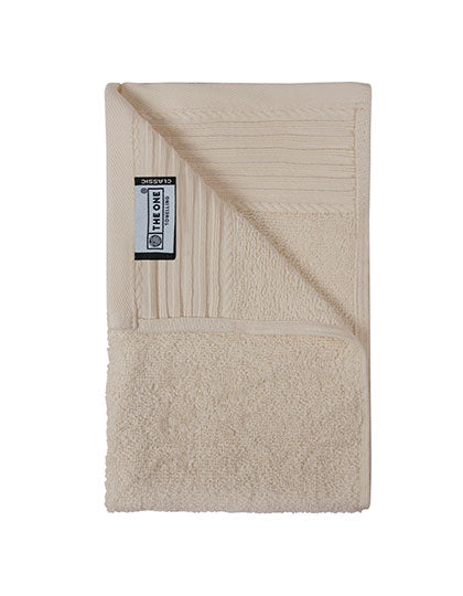 The One Towelling® Classic Guest Towel TH1020 in Beige
