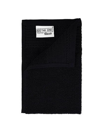 The One Towelling® Classic Guest Towel TH1020 in Black