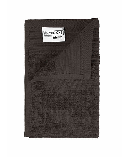 The One Towelling® Classic Guest Towel TH1020 in Taupe