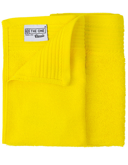 The One Towelling® Classic Guest Towel TH1020 in Yellow