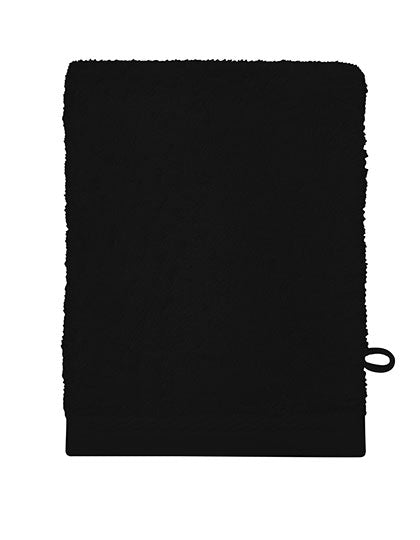 The One Towelling® Classic Washcloth TH1080 in Black
