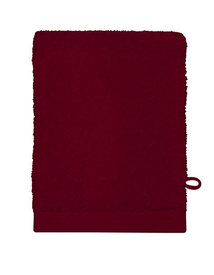 The One Towelling® Classic Washcloth TH1080 in Burgundy