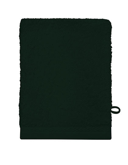 The One Towelling® Classic Washcloth TH1080 in Dark Green