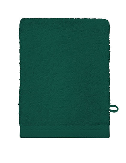 The One Towelling® Classic Washcloth TH1080 in Emerald Green