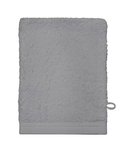 The One Towelling® Classic Washcloth TH1080 in Light Grey
