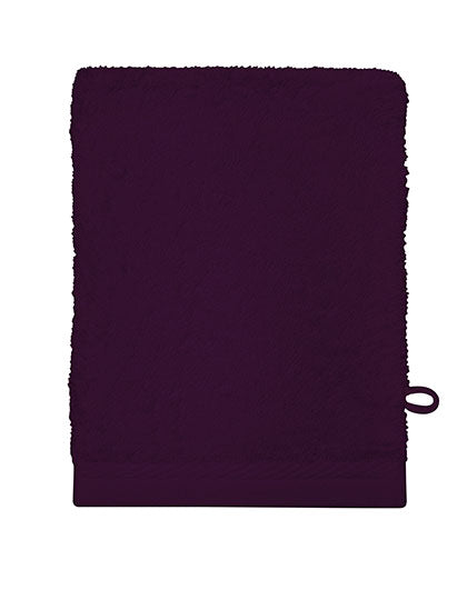 The One Towelling® Classic Washcloth TH1080 in Plum
