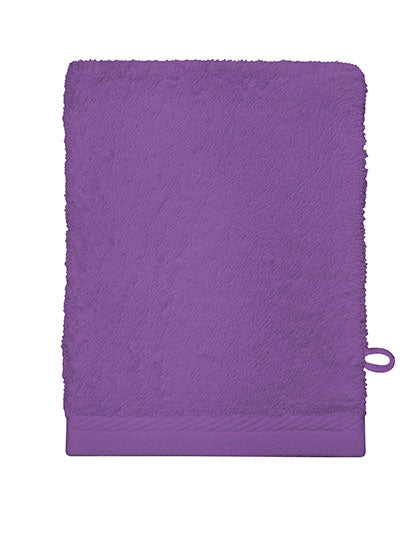 The One Towelling® Classic Washcloth TH1080 in Purple