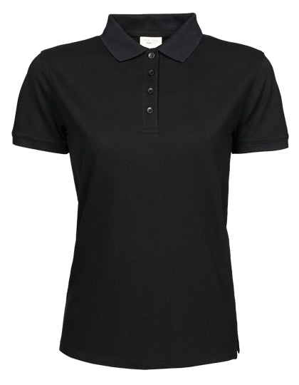 Damen Regular Fit Polo Shirt – 100% Baumwolle von TEE JAYS – Produkt- und Farbansicht für Textildruck und Stickerei