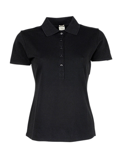 Damen Slim Fit Polo Shirt – Bio-Baumwolle von TEE JAYS – Produkt- und Farbansicht für Textildruck und Stickerei