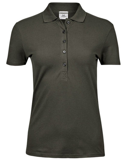 Damen Slim Fit Polo Shirt – Bio-Baumwolle