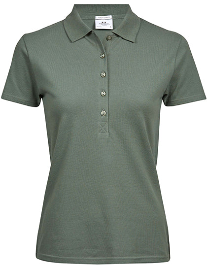 Damen Slim Fit Polo Shirt – Bio-Baumwolle