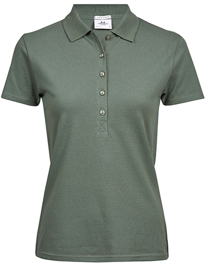 Damen Slim Fit Polo Shirt – Bio-Baumwolle