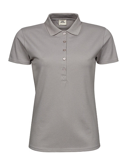 Damen Slim Fit Polo Shirt – Bio-Baumwolle